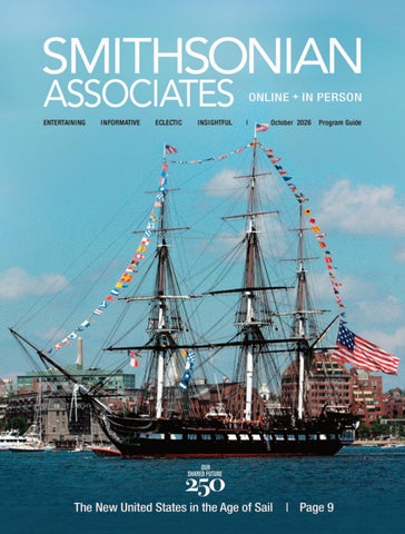 Smithsonian Associates October 2026 program guide