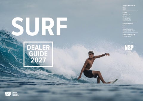 2027 - NSP Surfboard - Dealer Guide 