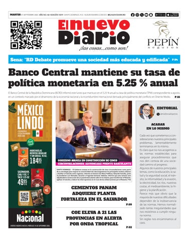 EL NUEVO DIARIO 01-09-2026