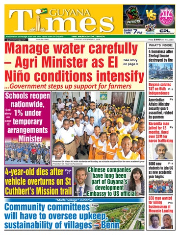 Guyana Times - Tuesday, September 1, 2026
