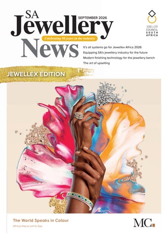 SA Jewellery News (SAJN) • September 2026 • Jewellex Issue