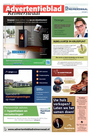 Advertentieblad Reimerswaal - week 36 2026