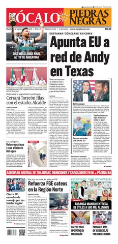 Piedras Negras 01 de septiembre de 2026