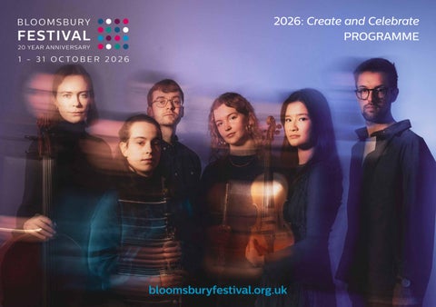 Bloomsbury Festival Brochure 2026