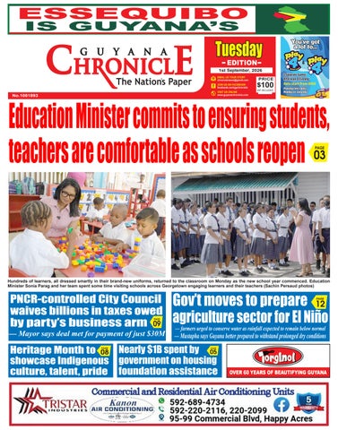 Guyana Chronicle E-Paper 01-09-2026