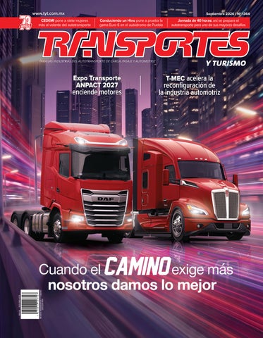 Revista Transportes y Turismo edición 1364 septiembre 2026