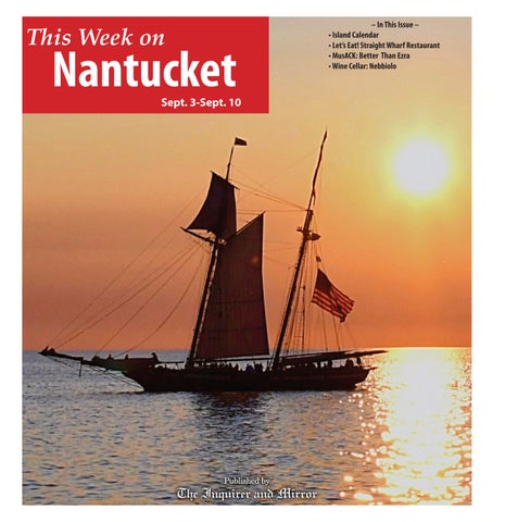 This Week on Nantucket, September 3-10