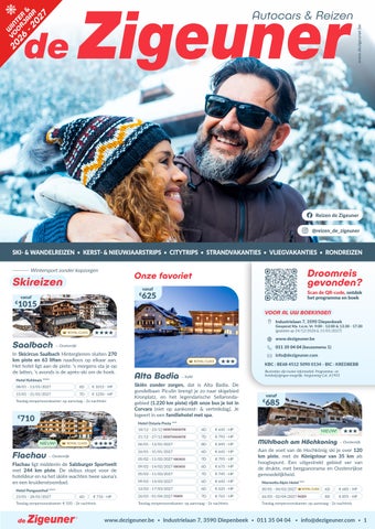2026-27 Winterfolder de Zigeuner - Winter & Voorjaar