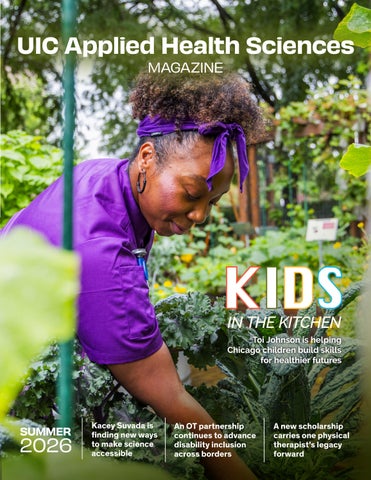UIC Applied Health Sciences Magazine - Summer 2026