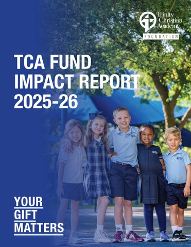 TCA Fund Impact Report 2025-26
