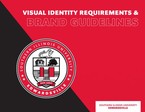 SIUE Visual Identity Requirements & Brand Guidelines