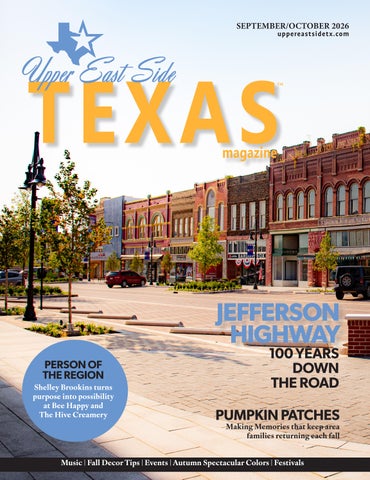 Upper East Side Texas Sept./Oct. 2026