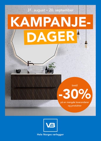 Kampanjedager hos VB 31. august-20. september