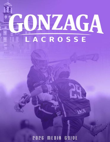 2026 Gonzaga Lacrosse Media Guide