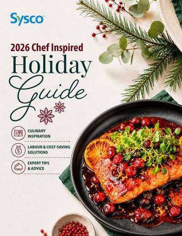 2026 Sysco Chef Inspired Holiday Guide