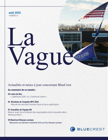 La lettre d'information « The Wave » - août 2026 - en allemand