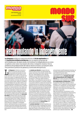 MONDOSONORO SUR SEPTIEMBRE 2026