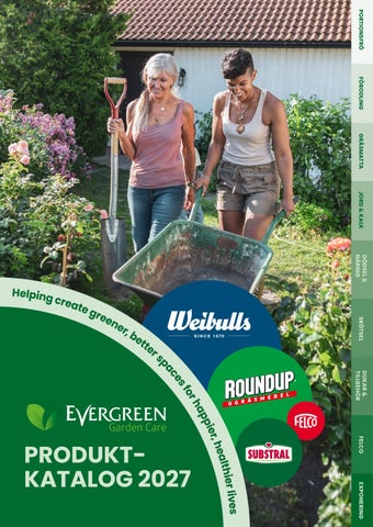 Evergreen Garden Care – Produktkatalog 2027