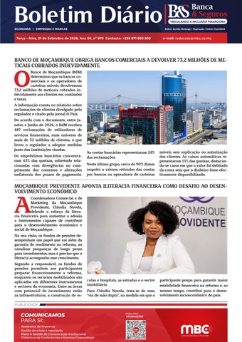 BOLETIM BANCA & SEGUROS 01.09.2026