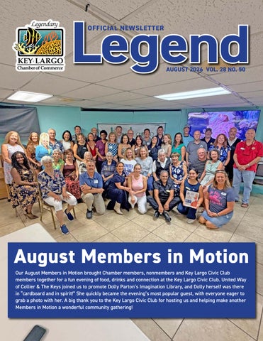 The Legend Newsletter August 2026
