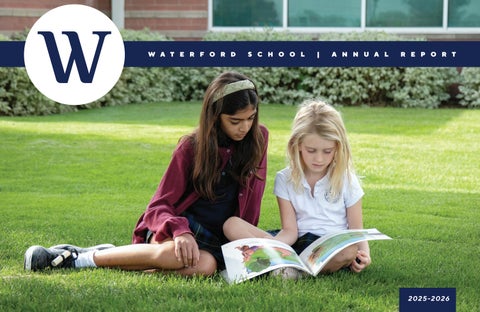 Waterford School 2025-26 Annual Report
