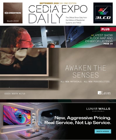 2026 CEDIA DAILY - DAY ONE
