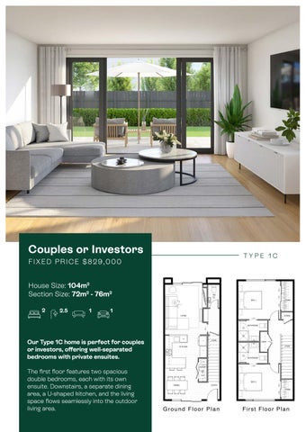 Signature Homes Milldale Information 家具手册 第 9 页