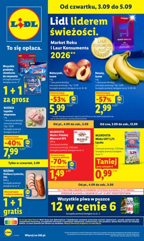 Lidl gazetka od 3.09 do 5.09.2026