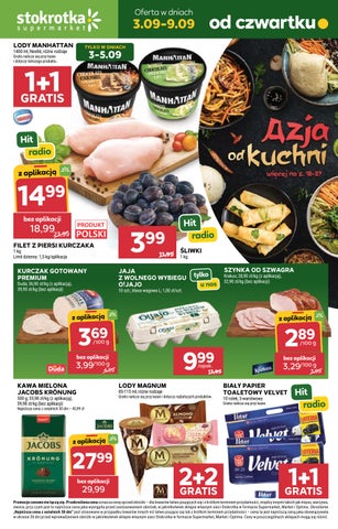 Stokrotka gazetka od 3.09 do 9.09.2026