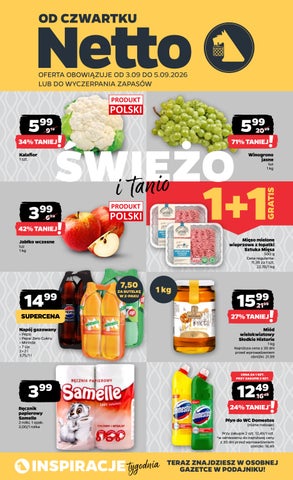 Netto gazetka od 3.09 do 5.09.2026