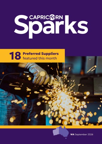 Sparks Magazine WA | September 2026