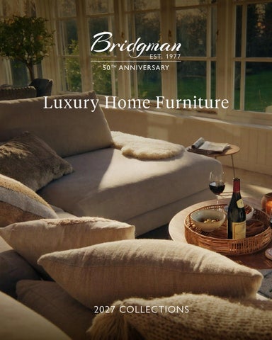 Bridgman Home Furniture Brochure 2027 - Luxury Home Furniture