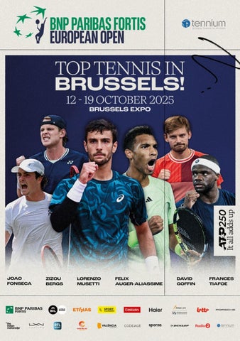 ATP EUROPEAN OPEN BRUSELAS 2025