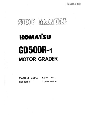 GD500R-1 Komatsu Service Manual PDF Download