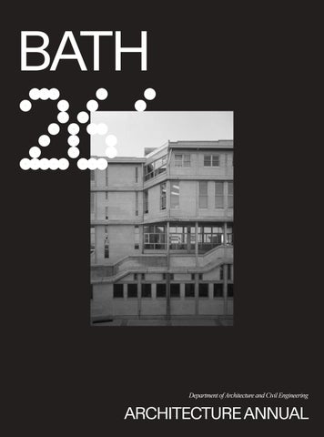 University of Bath Architecture Annual 2026 - Master of Architecture (RIBA Pt.2)