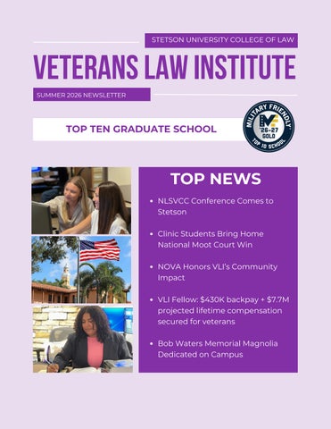 2026 VLI Newsletter