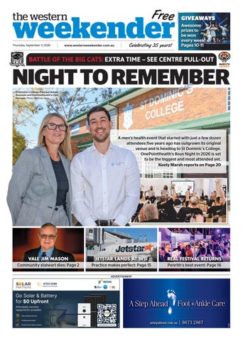 Western Weekender September 3 2026