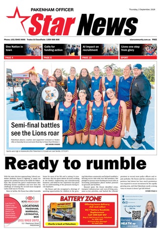 News - Pakenham Officer Star News - 3rd September 2026