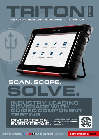 Snap-on Tools September 1 2026 Flyer (EU)