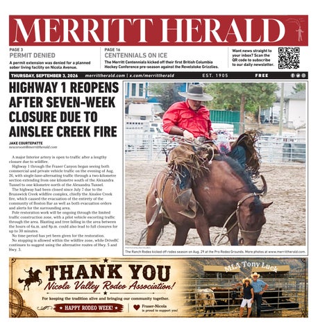 Merritt Herald September 3, 2026
