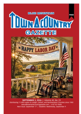Blue Mountain Town & Country Gazette September 3