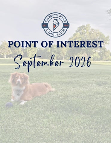 September 2026 POI