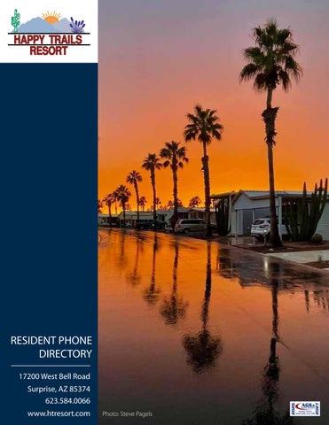 Happy Trails Resort - Phone Directory