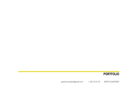Portfolio Marta Gąsiorek