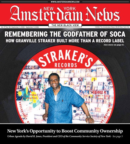New York Amsterdam News September 3, 2026 - September 9, 2026