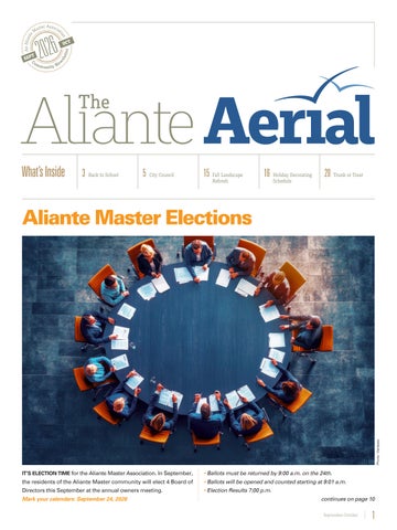 September-October 2026 Edition of the Aerial Magazine