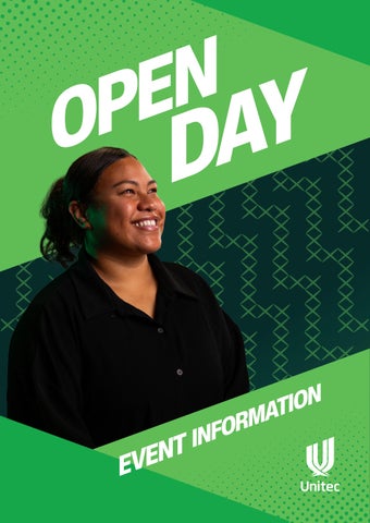 Ebook - Open Day Event Information