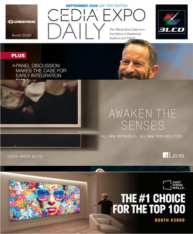 2026 CEDIA DAILY - DAY TWO