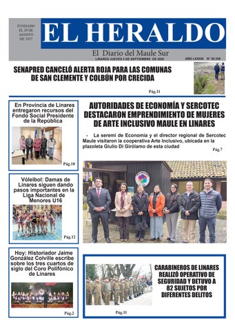 Jueves 03 de septiembre 2026