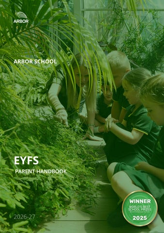 EYFS Parent Handbook 2026-27